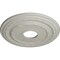 Ekena Millwork Dublin Ceiling Medallion (Fits Canopies up to 8 1/4"), 15 3/8"OD x 3 5/8"ID x 1"P, Pot of Cream CM15DUPCF - alternate 4